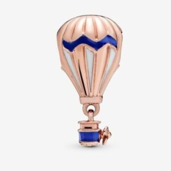 Pandora Blue Hot Air Balloon Travel Charm - Picture 3 of 3